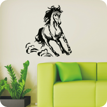 Bild zu Wandtattoo Hengst