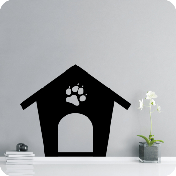 Bild zu Wandtattoo Hundehütte