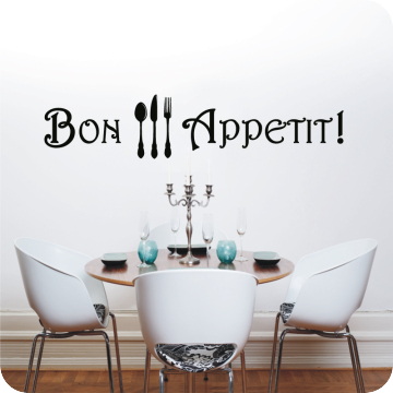 Bild zu Wandtattoo Bon Appetit