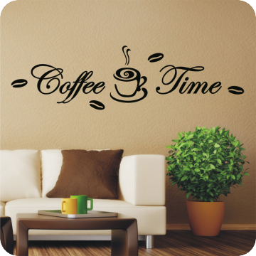 Bild zu Wandtattoo Coffee Time