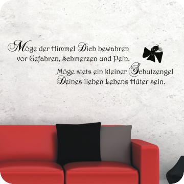 Bild zu Wandtattoo Möge der Himmel...