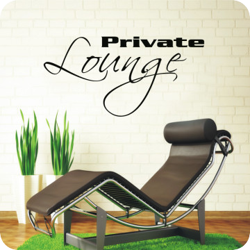 Bild zu Wandtattoo Private Lounge
