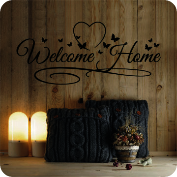 Wandtattoos | Wandtattoo Welcome Home