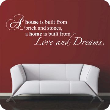 Bild zu Wandtattoo a House...