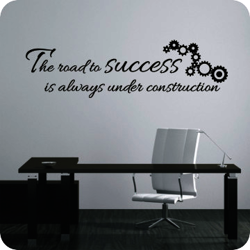 Bild zu Wandtattoo the road to success