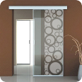 Glas-Decor Banner Kreise - Bild 1