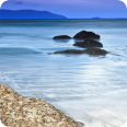 Leinwandbild Beach Rocks - Bild 3