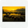 Leinwandbild Brissago Sunrise - Bild 1