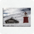 Leinwandbild Leuchtturm auf dem Oberalppass - Bild 1