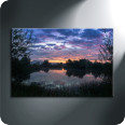 Leinwandbild Morgenrot - Bild 3