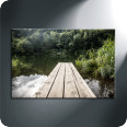 Leinwandbild Steg am Egelsee - Bild 3