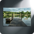 Leinwandbild Steg am Katzensee - Bild 3