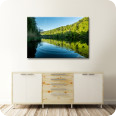 Leinwandbild Waldsee - Bild 2