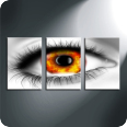 Leinwandbild burning eye - Bild 2