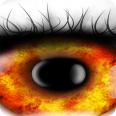 Leinwandbild burning eye - Bild 3