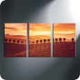 Leinwandbild golden landscape - Bild 2
