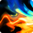 Leinwandbild burning wave - Bild 3
