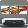 Leinwandbild fancy wave No.11 - Bild 1