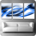 Leinwand-Bilder | Leinwandbild fractal clouds No.16
