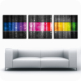 Leinwandbild rainbow rain - Bild 1
