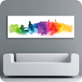 Leinwandbild Skyline Brugg - Bild 3