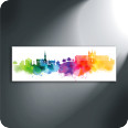 Leinwandbild Skyline Schwyz - Bild 1