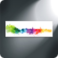 Leinwand-Bilder | Leinwandbild Skyline Weinfelden