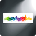 Leinwand-Bilder | Leinwandbild Skyline Wil SG