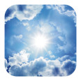 Anti Rutsch Sticker blue sky - Bild 1