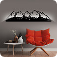 Wandlicht Skyline Chur - Bild 1