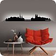 Wandlicht Skyline Zürich - Bild 1