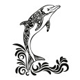 Wandtattoo springender Delfin - Bild 3