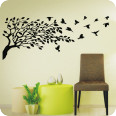 Wandtattoo Baum mit Vögeln - Bild 1