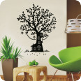 Wandtattoo Baumhaus - Bild 1