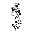 Wandtattoo Blüten-Ranke1 - Bild 3