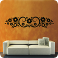 Wandtattoos | Wandtattoo Blumen Ornament