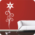 Wandtattoo Flower Ornament 2 - Bild 1