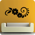 Wandtattoo Flower Ornament Fantasy - Bild 1