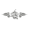 Wandtattoo Rosen Ornament - Bild 3