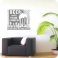 Wandtattoo Beer! - Bild 2