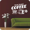 Wandtattoo Fresh Brewed Coffee - Bild 2