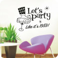 Wandtattoo Let's Party - Bild 2