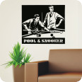 Wandtattoos | Wandtattoo Pool & Snooker