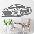 Wandtattoo Audi R8 Spyder - Bild 2