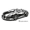 Wandtattoo Bugatti Veyron - Bild 3