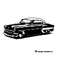 Wandtattoo Chevy Bel Air 1954 - Bild 3