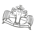 Wandtattoo Rennwagen 4 - Bild 3