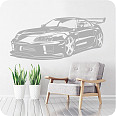 Wandtattoo Toyota Supra MK4 - Bild 2