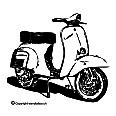 Wandtattoo Vespa classic - Bild 3