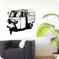 Wandtattoo Vespacar - Bild 1